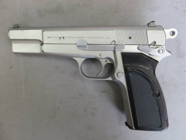 タナカ】ブローニングハイパワーMK3 ステンレス HW