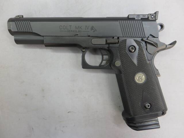 ウエスタンアームズWAハイキャパシティ45TACSPECIAL HW良品綺麗