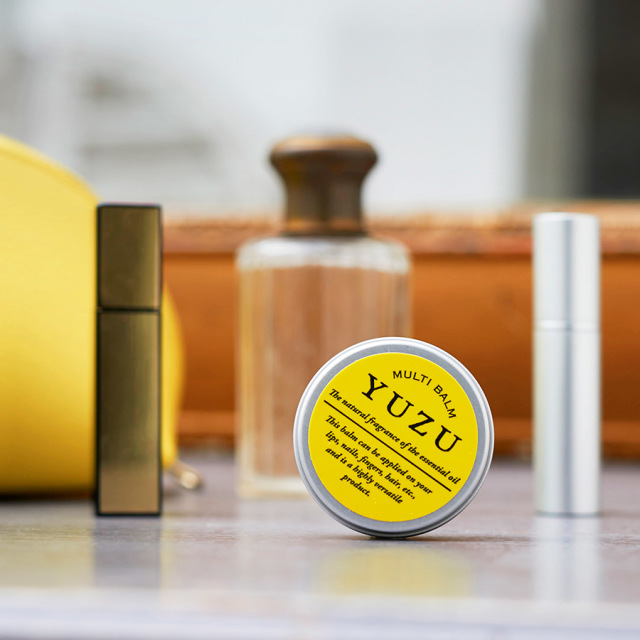 高知県産YUZU マルチバーム リップ＆ネイル 8g｜DAILY AROMA JAPAN