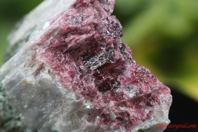 ピンク＆グリーントルマリン原石/ルベライトトルマリン(C376)