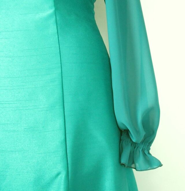 フラメンコ衣装 ワンピース 緑 グリーン