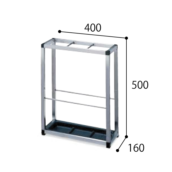 コクヨ KOKUYO 傘立て カサタテ 筒状タイプ（錠なし個別ユニット