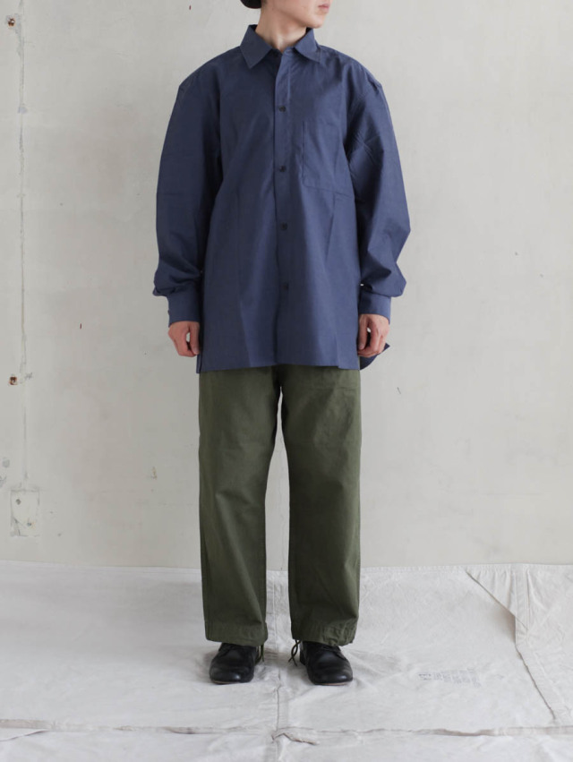 OUTIL ウティ｜pantalon limoges ワークパンツ olive