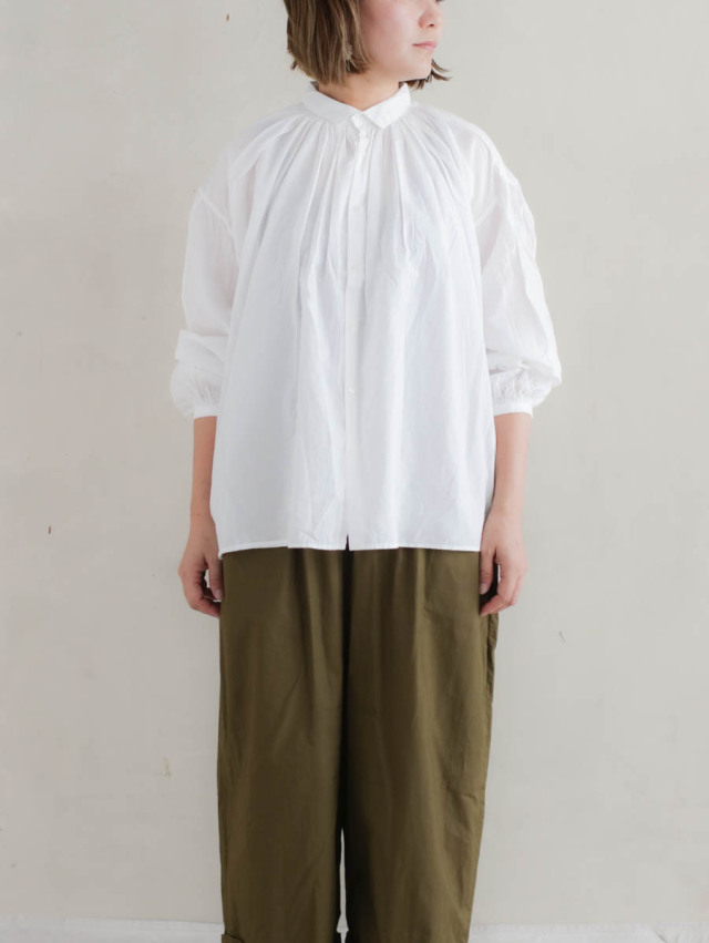 Veritecoeur ヴェリテクール｜アンティークブラウス（ホワイト）ST-177