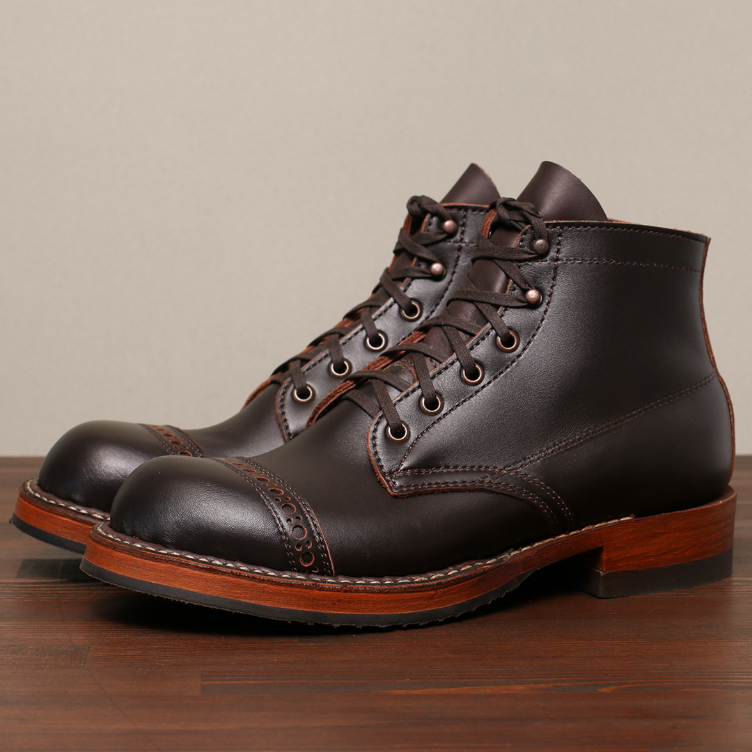 ホワイツ] WHITE'S BOOTS SEMI DRESS エルクタン Dress Toe Cap 9338木型