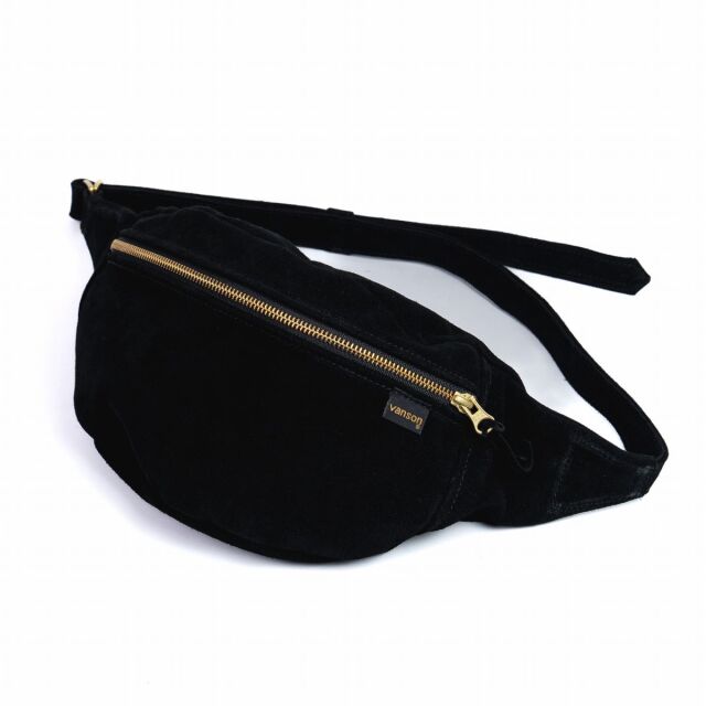 Vanson 9SBB FANNY PACK バンソン ファニーパック スエードバッグ