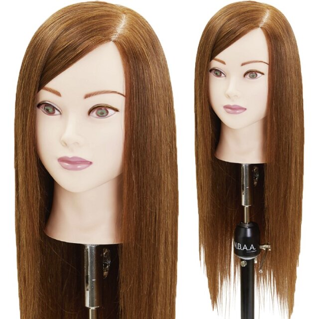 アップスタイル練習用ロングウィッグ。日本髪・和髪・編み込み