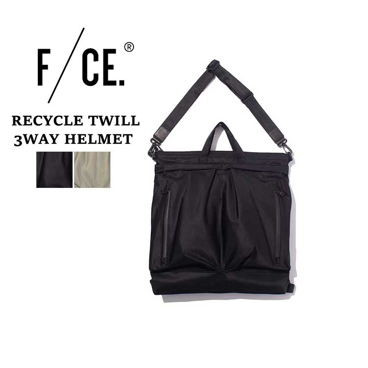 F/CE. エフシーイー 3WAYヘルメットバッグ RECYCLE TWILL メンズ