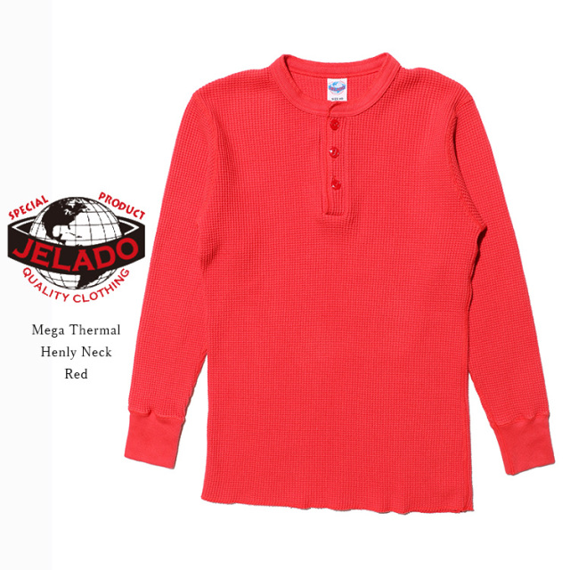JELADO ジェラード AB94236 Mega Thermal Henly Neck メガサーマル