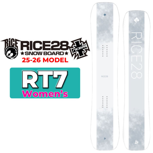25-26 RICE28 スノーボード ライス 28 RT7 アールティー セブン