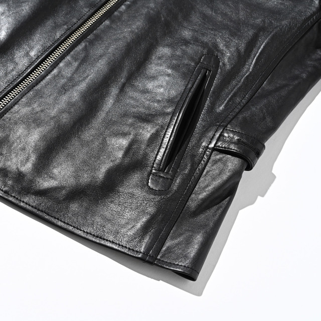 シープレザーシングルライダースブルゾン 451201 G-STAGE ジーステージ