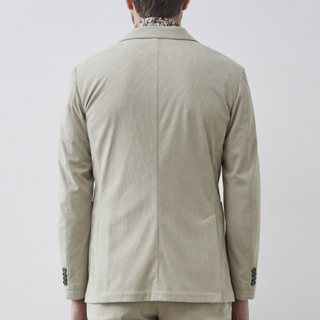 コーデュロイ ピケ ストレッチ ジャケット 軽量 セットアップ別売り