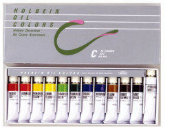 ホルベイン・油絵具Cセット（12色） 額縁画材ドットコム