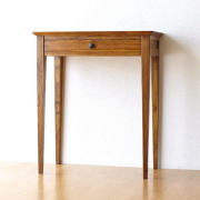 ローデスク チーク 無垢材 高さ40 低い机 天然木 チークスタイリッシュ