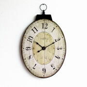 両面時計 おしゃれ 壁掛け時計 壁掛時計 掛け時計 掛時計 アイアン