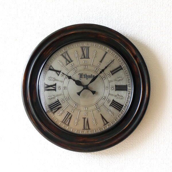 掛け時計 壁掛け時計 アンティーク 木製 おしゃれ レトロ ビンテージ