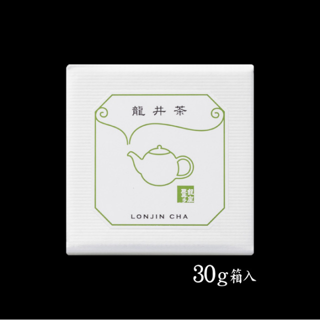 杭州龍井茶（コウシュウロンジンチャ） 30g箱入 緑茶 銀座アスター