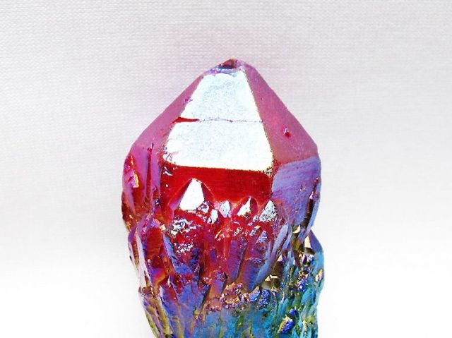 オーラ水晶 オーラクリスタル カテドラルライブラリー 原石(レインボー