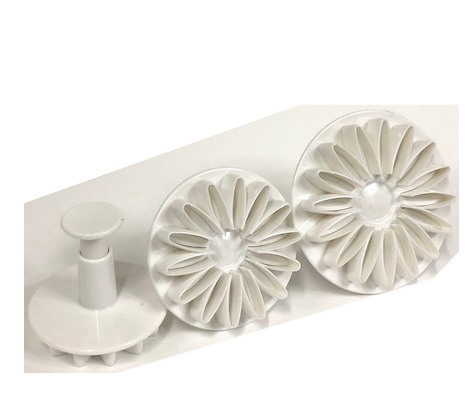 抜き型 葉っぱ 木の葉 プラスチック製プッシュ式クッキーカッターセット