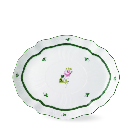 ウィーンの薔薇] オーバルディッシュ