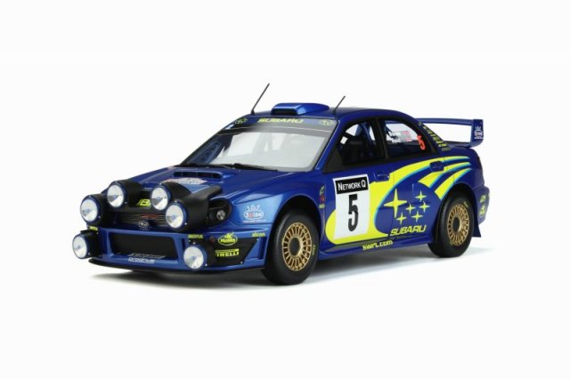 OTTO 1/18 スバル インプレッサ WRC (ブルー) 世界限定 3,000個