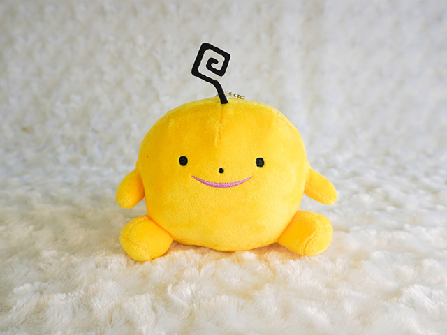 ぽるぽる 手のひらサイズ ぬいぐるみキーホルダー（リフレク