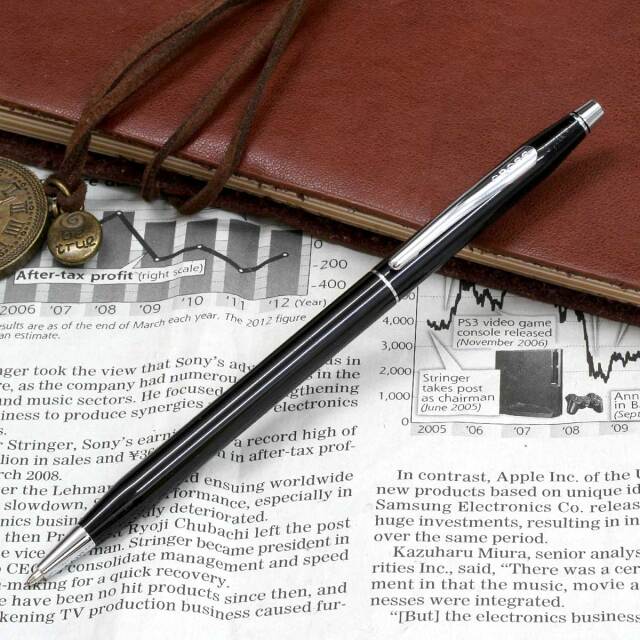 クロス(CROSS) ボールペンクラシックセンチュリー ブラックラッカー