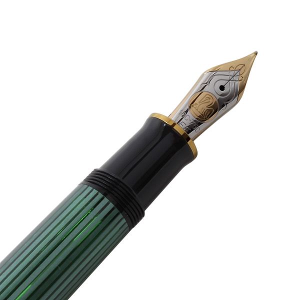 ペリカン（Pelikan） 万年筆スーベレーン M800 グリーン縞 万年筆