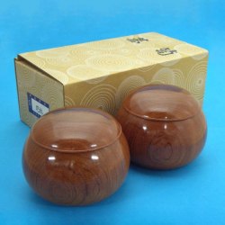 手作木製碁笥 花林(かりん)極上大33号 碁盤、碁石、囲碁セット、碁笥