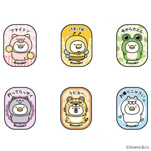 うるせぇトリ アクリルステッカー6 種（ランダム）