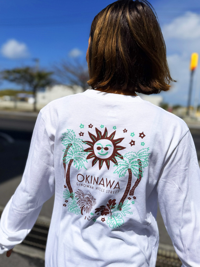 長袖》868 沖縄SUNの長袖Tシャツ