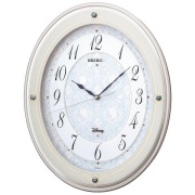 プリンセスのお洒落なクロック！ディズニー置き時計 FS201W セイコー