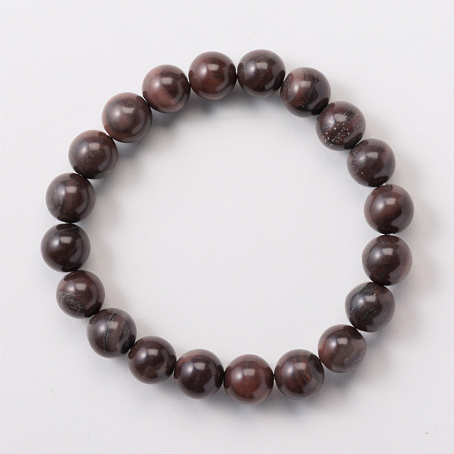 ブレスレット 神居古潭（カムイコタン） （北海道産） レッド 10mm 20