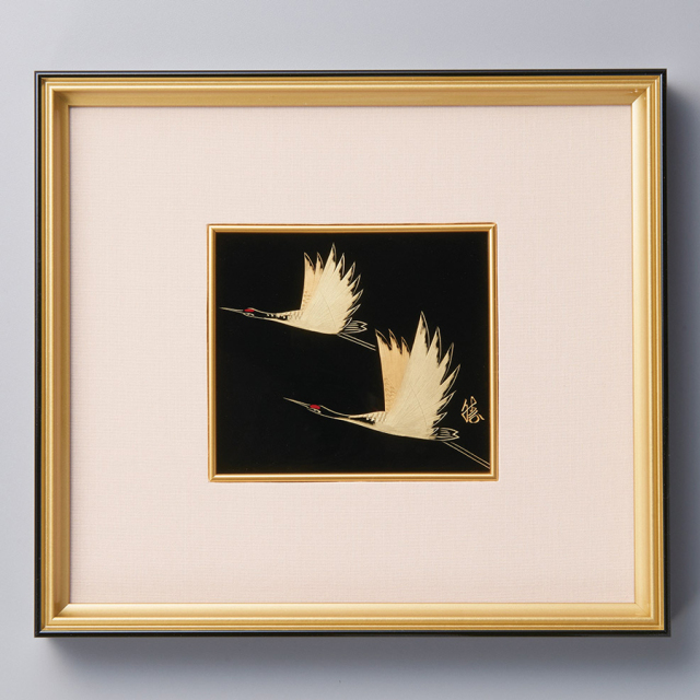 パネル 金富士 漆額 アートパネル インテリア 12-14204 漆器の井助