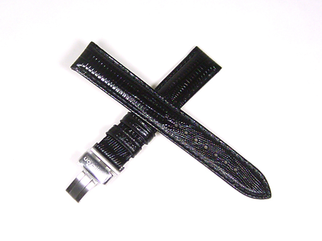 H690244101/ベンチュラ用ブラックプレスカーフベルト17mm/ハミルトン