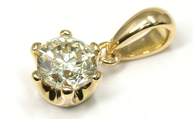 六角形 天然ダイヤモンド ルース(裸石) 0.516ct, VLY, VVS-2