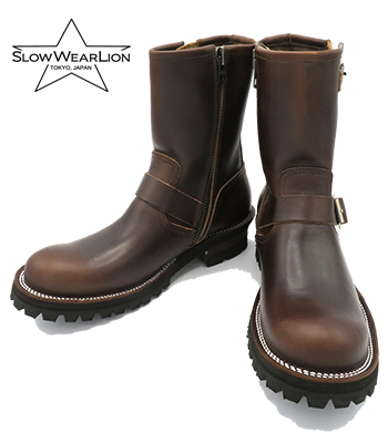 SLOW WEAR LION スローウエアライオン ダブルステッチダウン|クロム