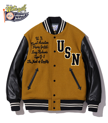 WHITESVILLE×BUZZ RICKSON'S×PEANUTS ホワイツビル SNOOPY|メルトン