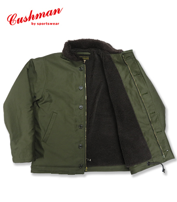 CUSHMAN クッシュマン ミリタリーコードレーン|アルパカライニング