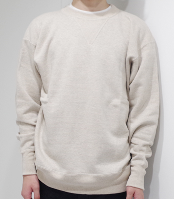 WAREHOUSE ウエアハウス2本針|クルーネック|両V|スウェット『2本針