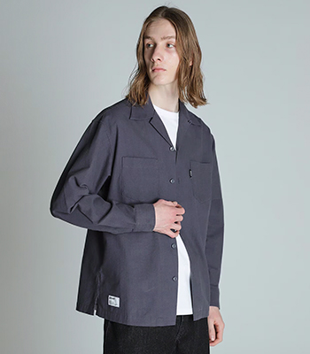 Schott ショット 長袖|フランネル|オープンカラーシャツ『LS NEL SHIRT