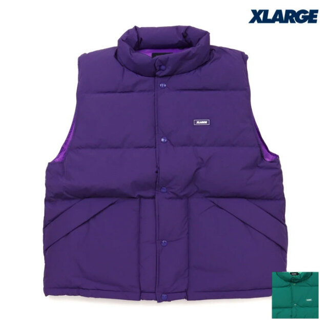 XLARGE エクストララージ アウター ダウンベスト 101234021010