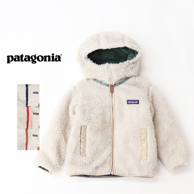 patagonia パタゴニア ベビー・リバーシブル・トリブルズ・フーディ 61160
