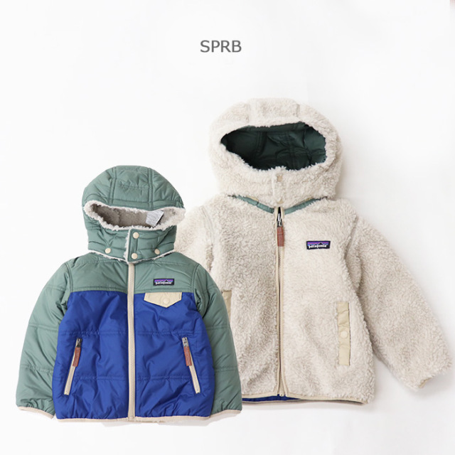 patagonia パタゴニア ベビー・リバーシブル・トリブルズ・フーディ 61160