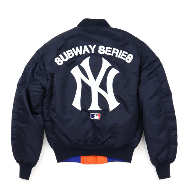 AVIREX アヴィレックス AVIREX×MLB MA-1 サブウェイシリーズ 783