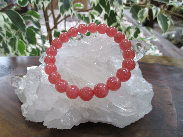 インカローズ ブレスレット 通販 高品質 約9.5～10.5mm 天然石販売専門