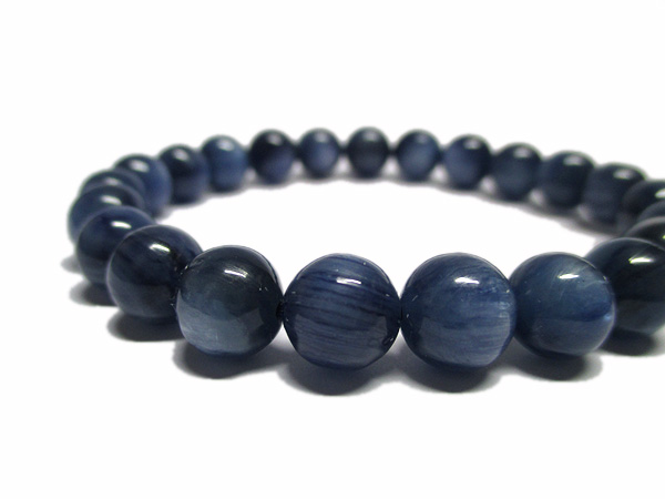 カイヤナイト ブレスレット 約8.5～9mm 天然石アクセサリー販売専門店