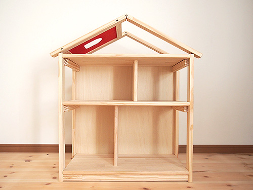 ドールハウス本立て 木遊舎｜木のおもちゃ KURABOKKO