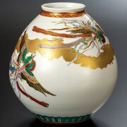 九谷焼 川田稔 薔薇 イエロー 黄 バラ 花瓶 2026年最新】九谷焼 川田稔