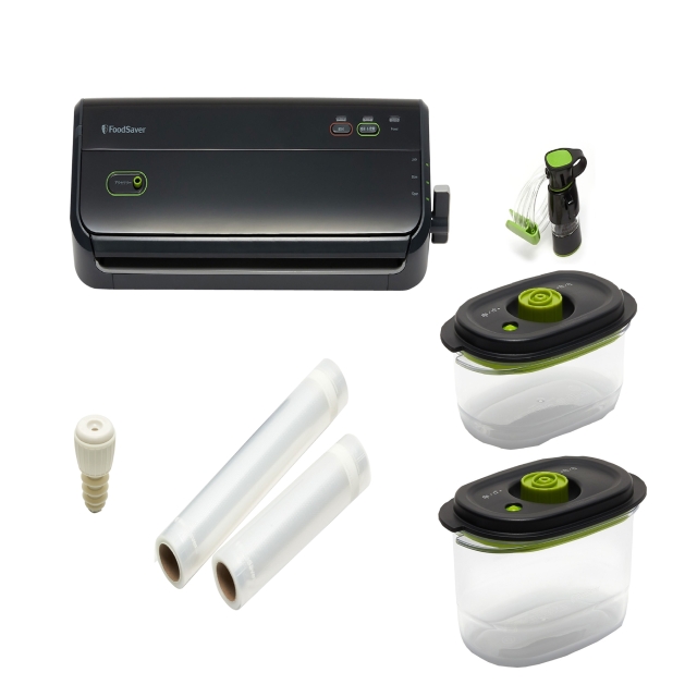テレビ高知 e！マルシェ】フードセーバー真空コンテナセット/ブラック